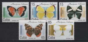 C* (1997) Yv. 3622/26 / Butterflies
