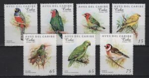 C* (1997) Yv. 3645/51 / Birds