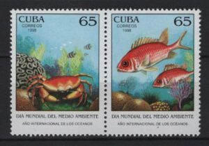 C* (1998) Yv. 3723/24 / Fishes