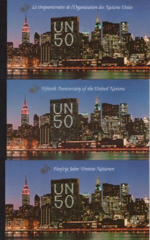 United Nations (1995) 3 Booklets / 50th Aniversary