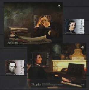 Portugal (2010) Set + Block / Chopin / Schumann