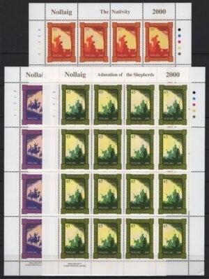 Ireland (2000) Yv. 1295/97 MS / Christmas