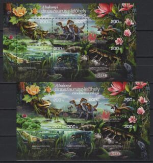 Hungary (2020) - 2 Blocks - / Dinosaurs