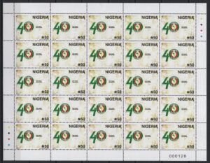 Nigeria (2015) -  Full Sheet - / Joint ECOWAS