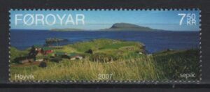 Faroe (2007) Yv. 613 / SEPAC