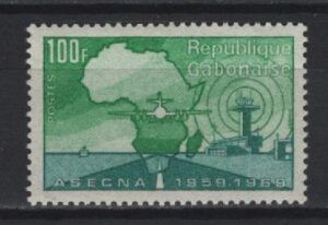 Gabon (1970) Yv. 259 / Airplanes