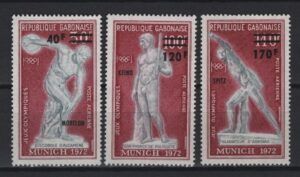 Gabon (1972) Yv. Av. 134/36  /  Olympic Games