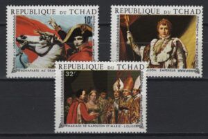 Tchad (1970) Mi. 295/97 /  Napoleon