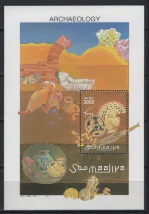 Somalia (2001) Yv. Bf. 77 / Archaeology
