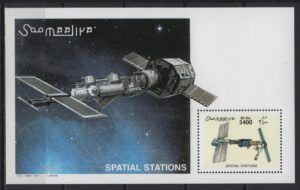Somalia (2002) Yv. Bf. 84 / Space