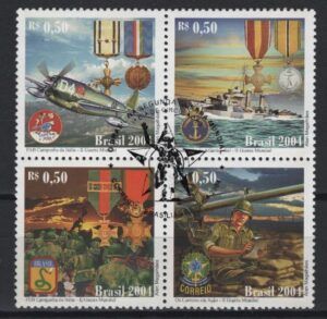 Brazil (2004) - Set -  / Military - Planes - Ships