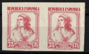 Spain (1855) Ed. 37 - Block of 6