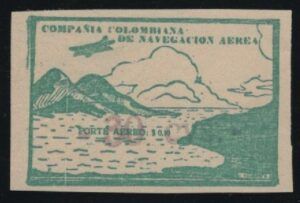 Colombia (1920) Sn. 22 / Airmail