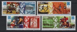 C* (2004) Yv. 4135/38 / Olympic Games - Baseball