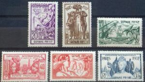 French Guyana (1937) - Set - / Joint Issue