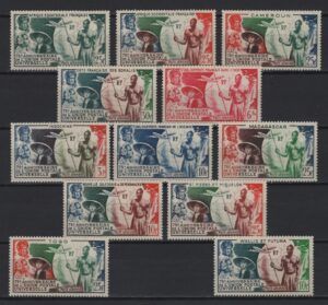 French Area (1949) - Complet -  / UPU