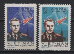Vietnam (1961) Yv. 243/44 / Space - Titov
