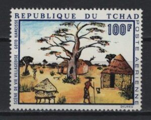 Tchad (1970) Yv. Av. 65 / Paintings