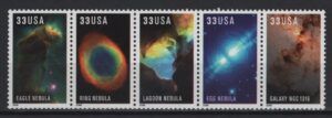 USA (2000) Yv. 3048/52 / Astronomy