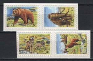 Ireland (1999) Yv. 1196/99 / Wolf - Mamouth