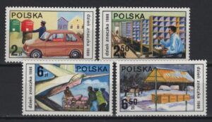 Poland (1980) Yv. 2532/35 /  Post