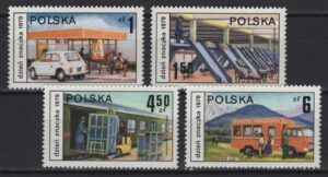 Poland (1979) Yv. 2469/72 /  Post