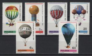 Poland (1981) Yv. 2546/51 / Balloons