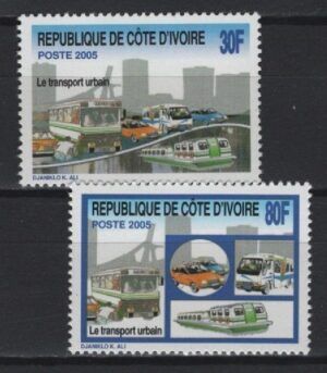 Ivory Coast (2005) - Set -  / Cars - Bus