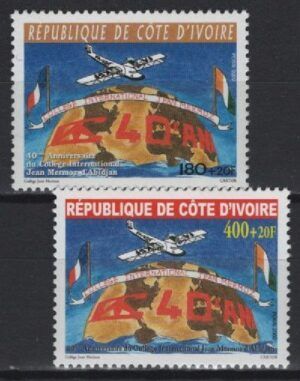 Ivory Coast (2002) - Set - / Maps - Planes