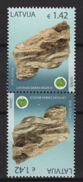 Latvia (2018) - Pair - / Minerals