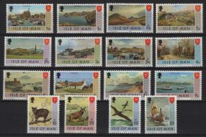 Man (1973) Yv. 2/11 / Ships - Fauna