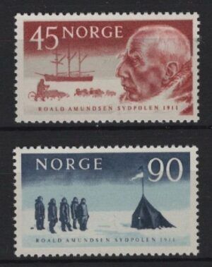 Norway (1961) Yv. 419/20 / Amundsen