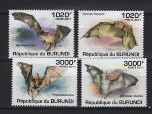 Burundi (2011) Yv. 1197/00 / Bats