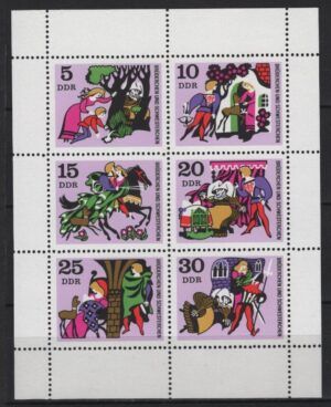 DDR (1970) Yv. 1238/43 / Folktales
