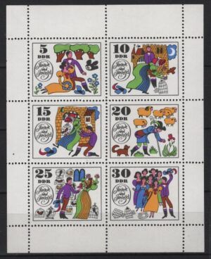 DDR (1969) Yv. 1146/51 / Folktales