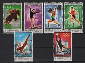 Sharjah (1968) Mi. 489/94 / Olympic Games
