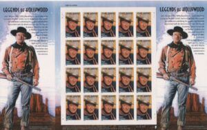 USA (2004) Sheet / Legends of Hollywood #10 / John Wayne