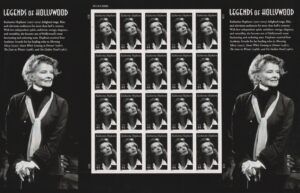 USA (2010) Sheet / Legends of Hollywood #16 / Katharine Hepburn