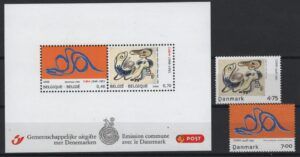 Belgium & Denmark (2006) Complet / Joint issue
