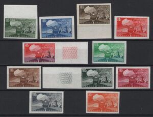 French Area (1969) Complet Imperforated / ASECNA