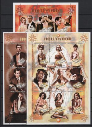 Senegal (1999) Yv. 1582/1608 / Hollywood Legends