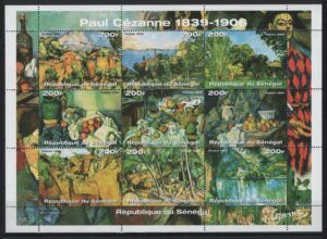 Senegal (1999) Yv. 1520/28 / Paul Cezanne