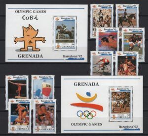 Grenada (1990) Yv. 1895/99 + … / Barcelona Olympic Games