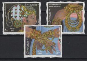 Somalia (1997) Yv. 589/91 / Jewelery