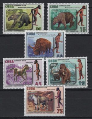 C* (2008) Yv. 4609/14 / Prehistoric fauna