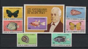 C* (1974) Yv. 1768/73 / Felipe Poey