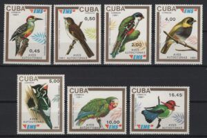 C* (1991) Yv. 3133/39 / Birds