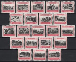 Austria (1914/18) Old labels #1 / 1st World War