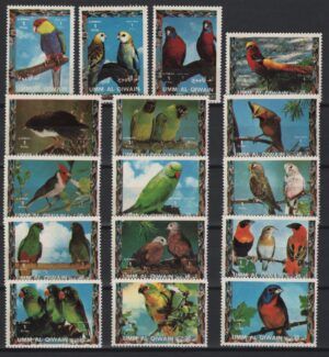 Umm Al Qiwain (1972) Mi. 1242/57 / Birds