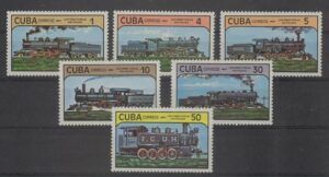 C* (1984) Yv. 2551/56 / Trains